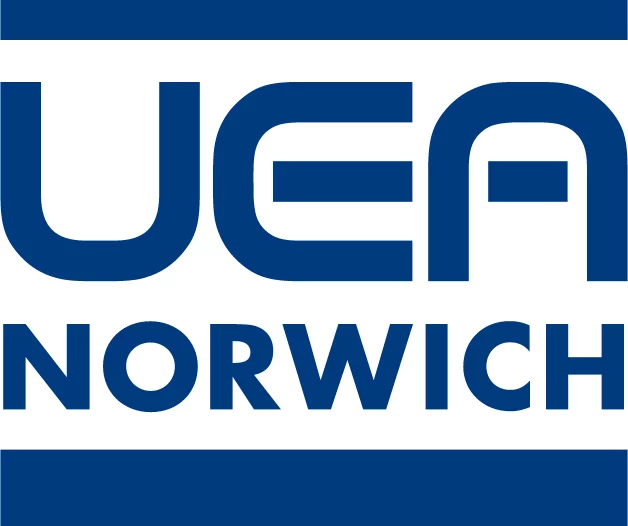 The old logo of the University of East Anglia.