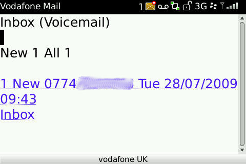 Vodafone Mail - Message Details