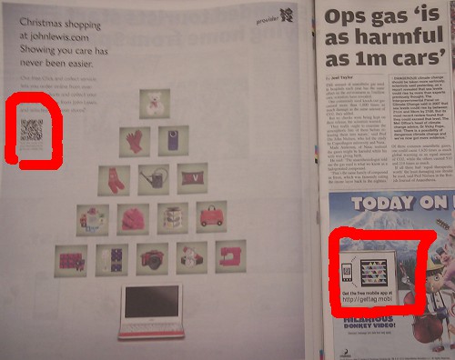 2D Codes in the Metro