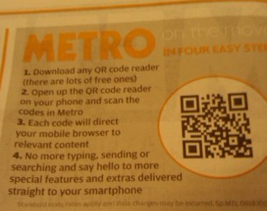 Metro QR Code