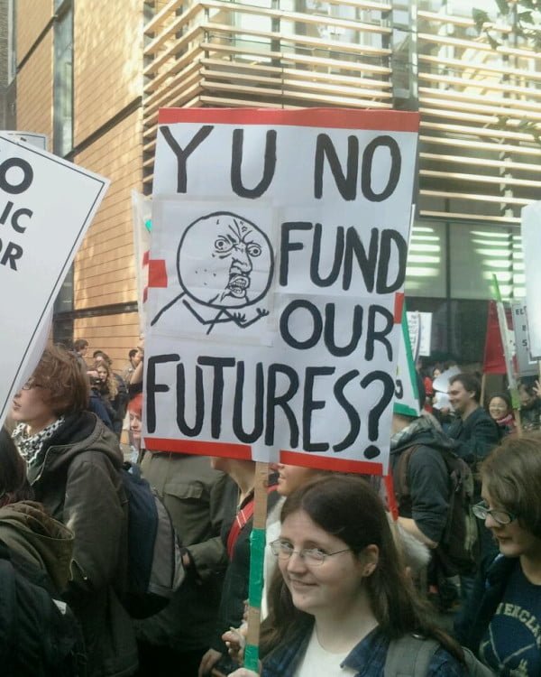 Y U No Fund Our Future?