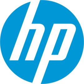 The HP logo.