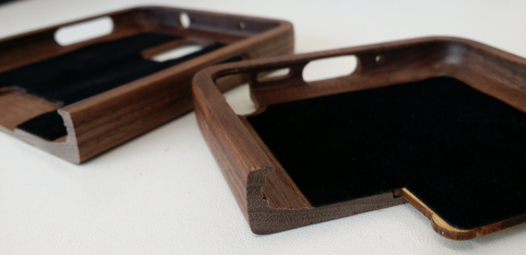 Bamboo Case Inside Detail