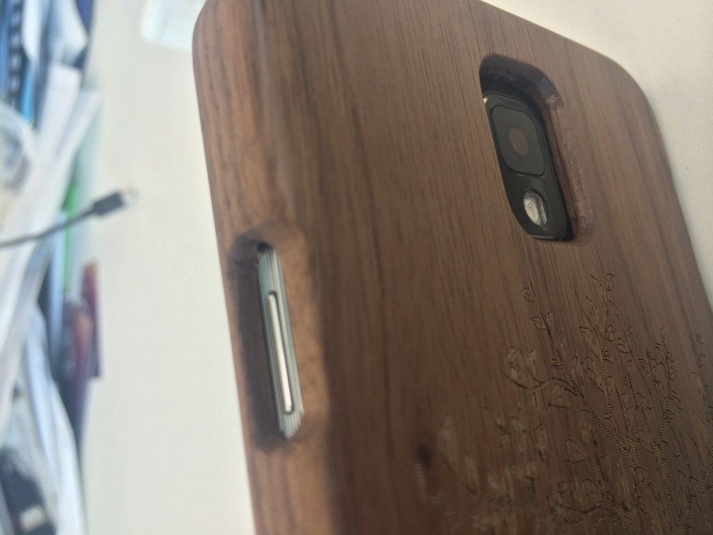 Bamboo Case Recess Power Detail