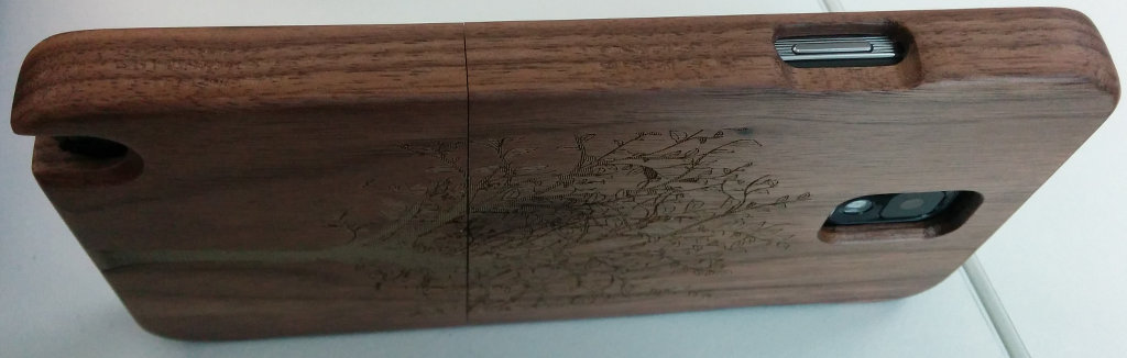 Bamboo Case Side Detail