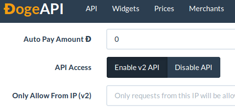 DogeCoin which one is enabled-fs8