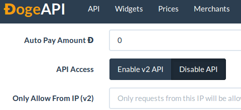 DogeCoin which one is enabled redux-fs8