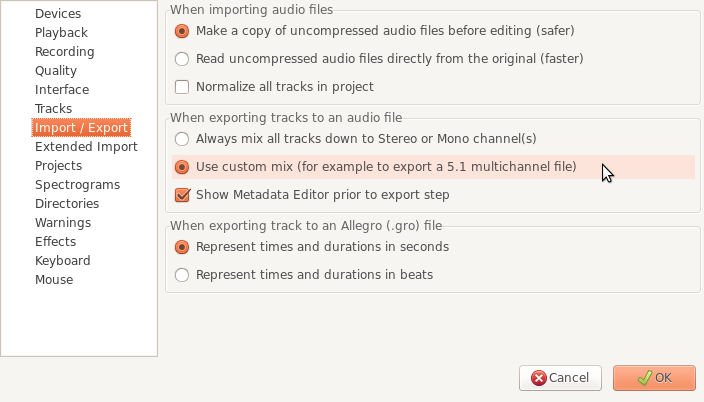 multi track recording audacity