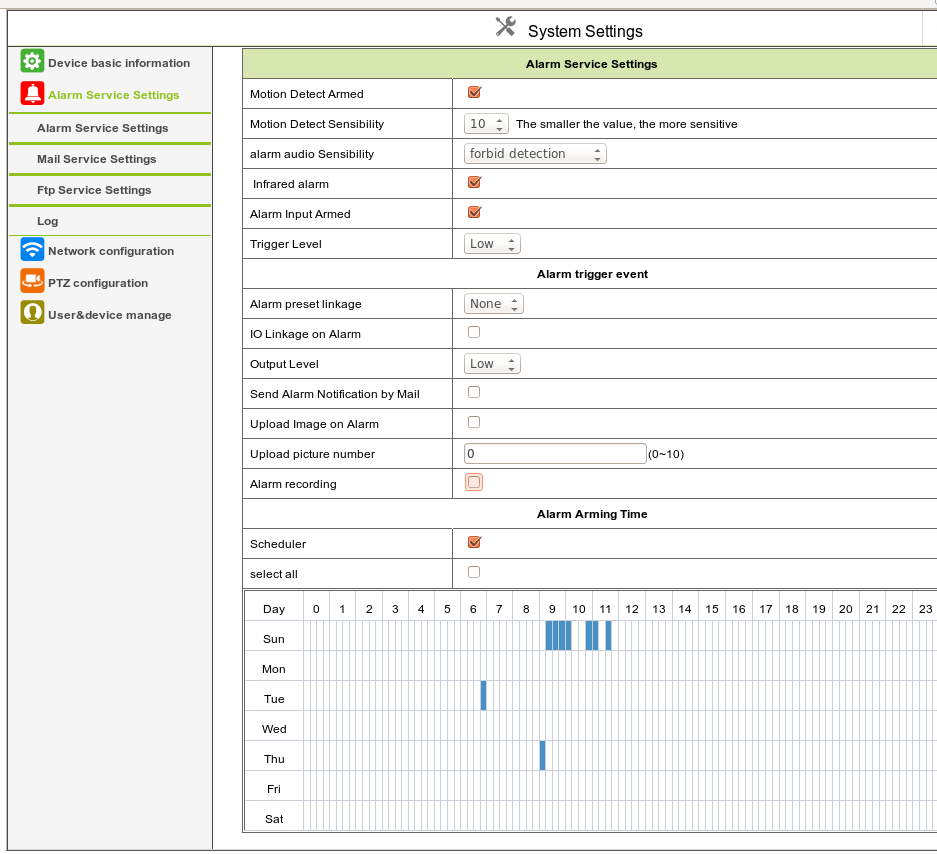 Alarm Settings-fs8