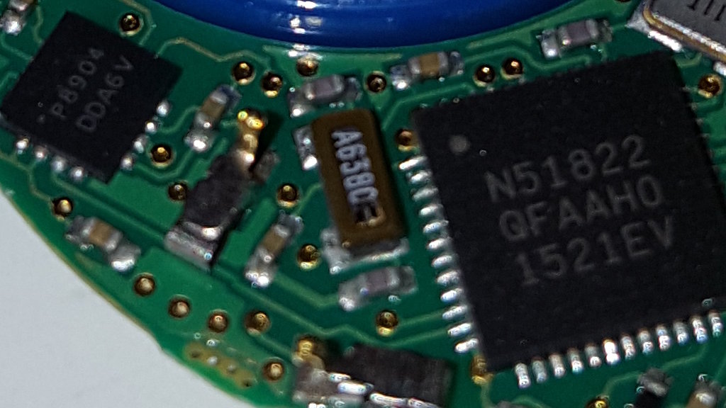 Close up of the chips