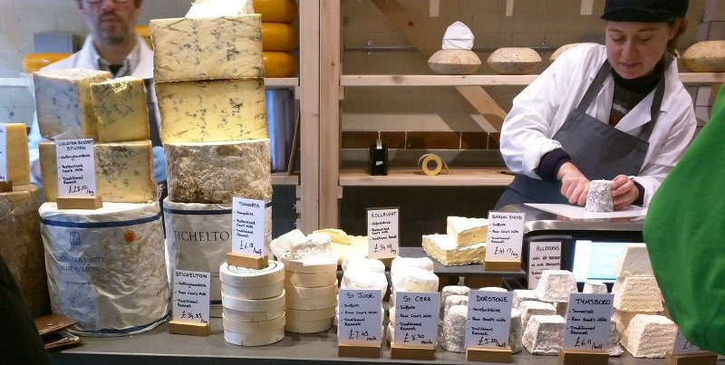 jericho cheese have a counter full of delicious cheeses