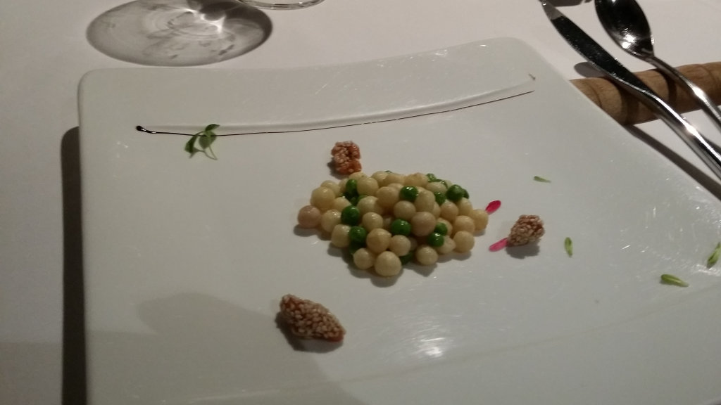 Peas on a plate