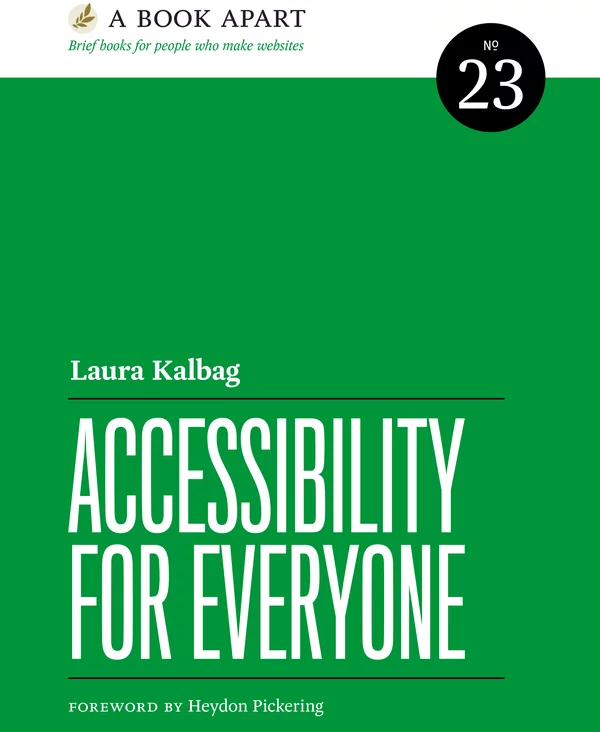 Accessibility for Everyone book cover