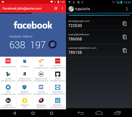 Authy app is delightful to use, Yubico looks grim