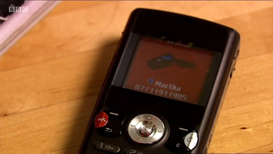 A Sony Ericsson phone.