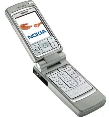 A flip phone.