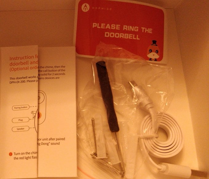 Doorbell accessories.