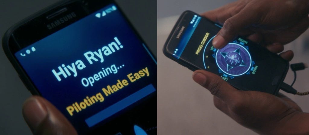 Ryan's phone.