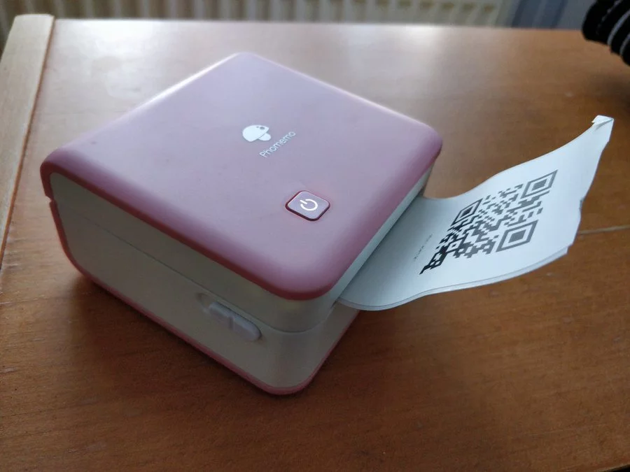  Phomemo M02Pro Mini Sticker Printer - 300DPI Bluetooth