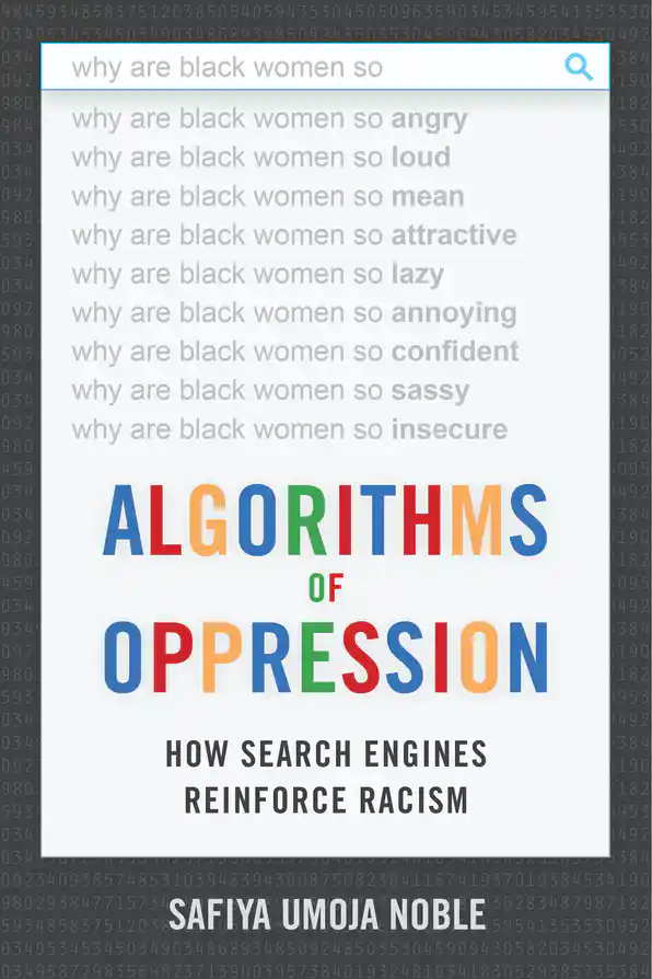Book cover showing some distressing Google searches.