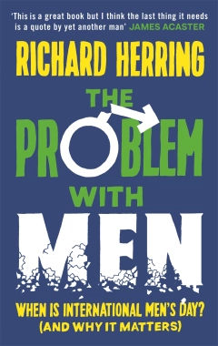 Book cover witha broken masculine symbol