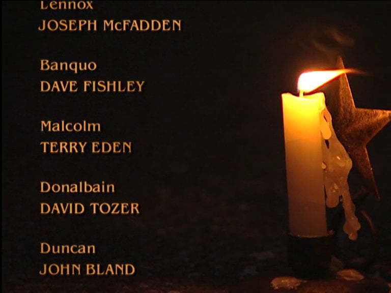 My name in the TV credits.