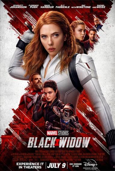 Black Widow movie poster.