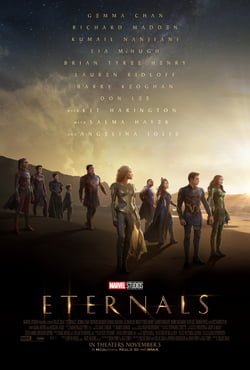 Film poster for Eternals.