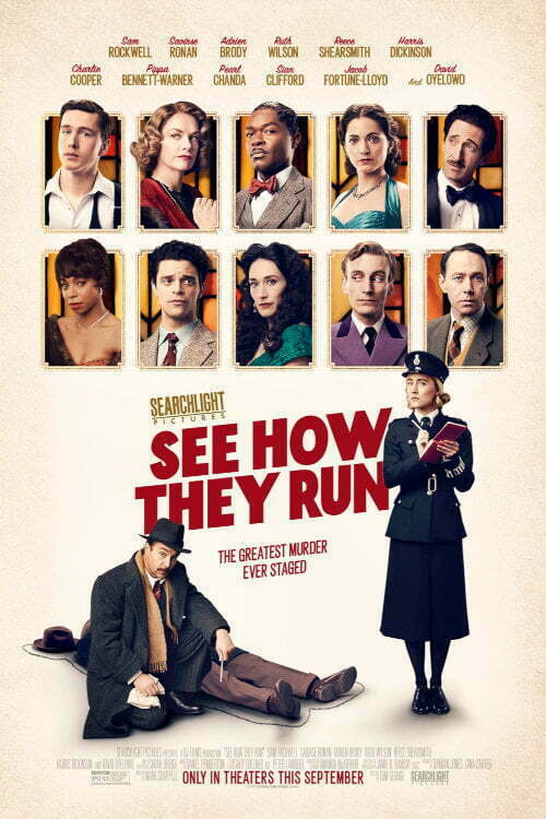 see how they run movie poster.
