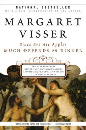 Book cover featuring Eve reaching for an apple.