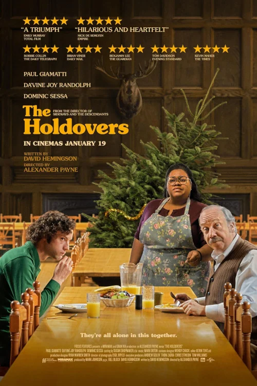 Poster for The Holdovers.