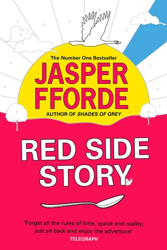 Book cover - a red land with a spoon in the foreground.