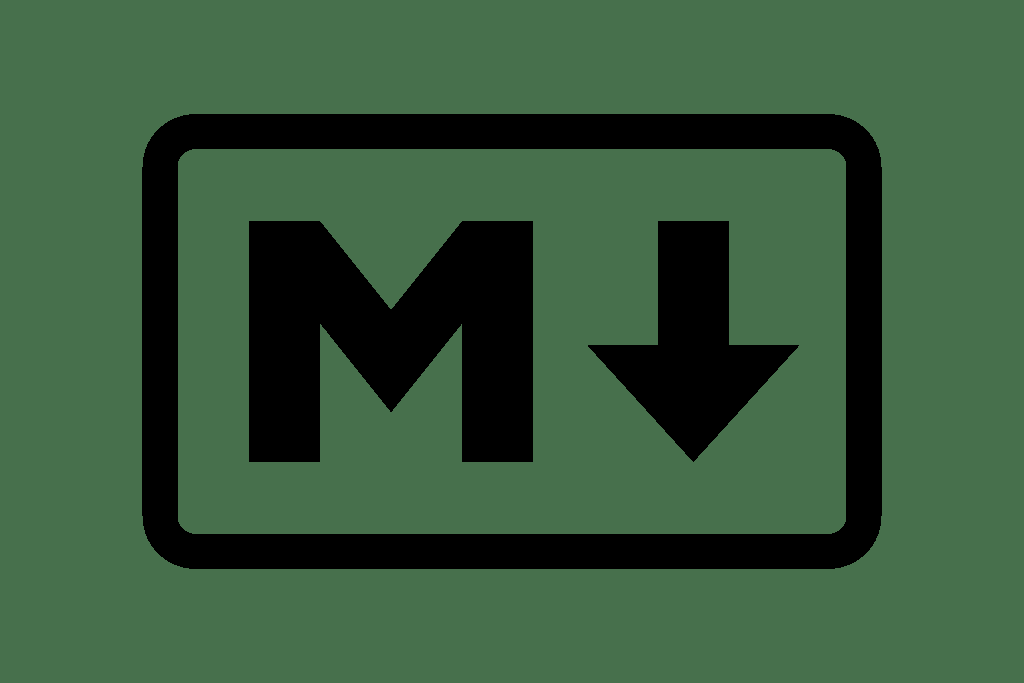 The Markdown logo.