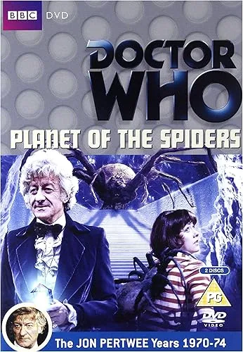 DVD cover for Planet of the Spiders.