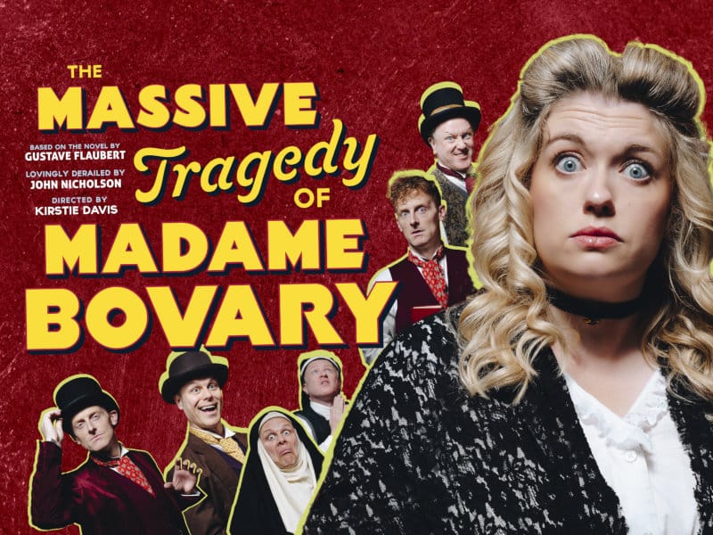 Poster for The Massive Tragedy of Madame Bovary.