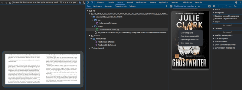 Extracting content from an LCP "protected" ePub