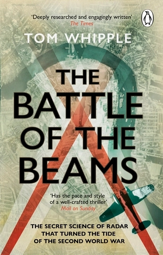 Book cover featuring radio waves and fighter planes.