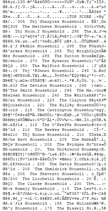 Corrupted text code.