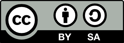 Creative Commons Attribution ShareAlike.