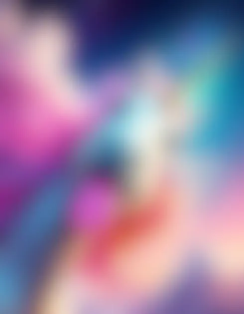 A very blurry image of possibly a Unicorn. Original Image by Bianca Van Dijk from Pixabay.